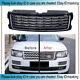 Front Grille Mesh Grill Bar Fits For Range Rover 2013-2017 Upgrade To 2023