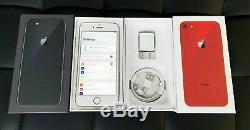 Fully Unlocked Apple iPhone 8 64GB 256GB Space Gray Silver Gold Red (CDMA+GSM)