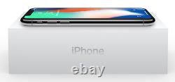 Fully Unlocked Apple iPhone X 64GB 256GB A1865 (CDMA+GSM) New Unused