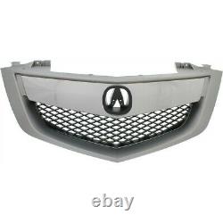 Grille Assembly For 2010-2013 Acura MDX with Upper Bar with Technology Pkg Model