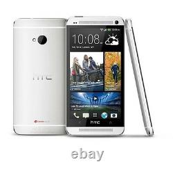 HTC One M7 Silver (Straight Talk) Smartphone Cell Phone Page Plus HTC6500LVW