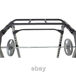 Heavy Duty Power Cage Squat Rack with Pullup Bar 800LB Capacity FAST SHIPPING