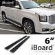 IBoard Running Boards 6 inches Fit 00-20 Chevy Tahoe GMC Yukon