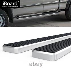 IBoard Stainless Steel 6-inch Running Boards Fit 00-06 Toyota Tundra Access Cab