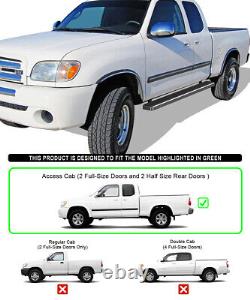 IBoard Stainless Steel 6-inch Running Boards Fit 00-06 Toyota Tundra Access Cab