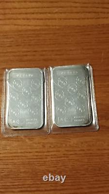 J&M-Silver Bars Consecutive #023495-023496-Republic National Bank Of New York