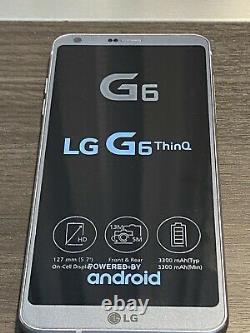 LG G6 ThinQ H872 32GB Ice Platinum (GSM AT&T/T-Mobile Unlocked)