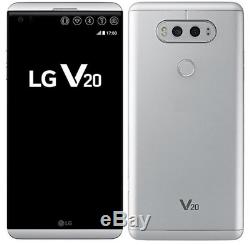 LG V20 64GB 4G LTE (AT&T Unlocked) Silver Smartphone L/N
