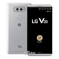 LG V20 H918 (T-Mobile) Unlocked RAM 4GB+64GB Titan Silver Android Smartphone USA