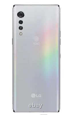 LG Velvet 4G & 5G LMG900UM1 128GB Aurora Silver (AT&T+ GSM Unlocked) Phone. NEW