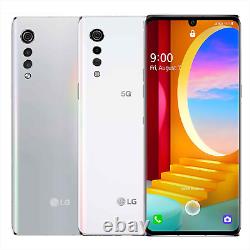 LG Velvet 5G LM-G900UM G900 (AT&T Unlocked) 128GB 6.8 Smartphone Gray/Silver