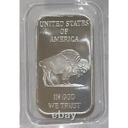 Lot of 10 1 oz SilverTowne Buffalo. 999 Fine Silver Bar New Design Sealed