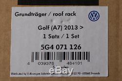 NEW 2015-2019 VW Volkswagen Golf GTI MK7 4 DOOR Roof Rack Base Carrier Bars OEM