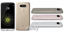 NEW AT&T LG G5 H820 32GB 4G LTE GSM Smartphone Silver/Gold/Gray/Pink