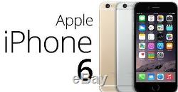 NEW Apple iPhone 6 16GB 64GB 128GB GSM/ CDMA Factory Unlocked Gold Silver Grey