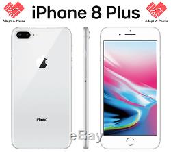 NEW Apple iPhone 8 Plus 256GB Silver Unlocked AT&T T-Mobile Cricket Metro