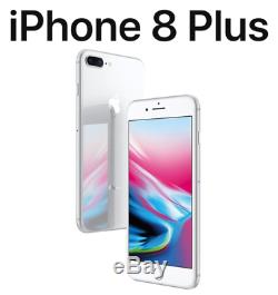 NEW Apple iPhone 8 Plus 256GB Silver Unlocked AT&T T-Mobile Cricket Metro