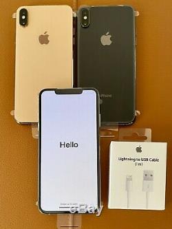 NEW Apple iPhone XS MAX 512GB UNLOCKED GOLD SPACE GRAY SILVER WHITE A1921