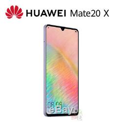 NEW Huawei Mate 20 X (EVR-L29) 7.2-Inch 6GB / 128GB LTE Dual SIM UNLOCKED SILVER