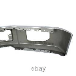 NEW INGOT SILVER Front Bumper Face Bar For 2015-17 Ford F-150 F150 King XLT SSV