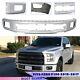 NEW Painted INGOT SILVER Front Bumper For 2015-2017 Ford F-150 F150 FO1002424