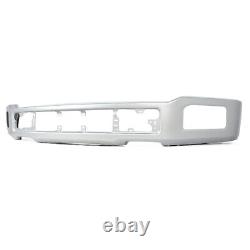 NEW Painted Ingot Silver UX Front Bumper Face Bar For 2018-2020 Ford F-150 F150