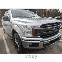 NEW Painted JS Silver Front Bumper Face Bar For 2018-20 Ford F-150 WithFog Hole