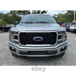 NEW Painted JS Silver Front Bumper Face Bar For 2018-20 Ford F-150 WithFog Hole