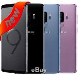 NEW Samsung GALAXY S9 Black Purple Blue Silver Gold(SM-G960U1, Factory Unlocked)