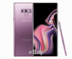 NEW Samsung Galaxy NOTE 9 Black Blue Purple SilverSM-N960U1, Unlocked 128/512GB