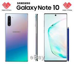 NEW Samsung Galaxy Note 10 256GB Aura Glow Unlocked AT&T T-Mobile Cricket