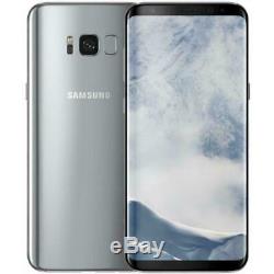 NEW Samsung Galaxy S8 SM-G950U 64GB Silver GSM Factory Unlocked T-Mobile AT&T