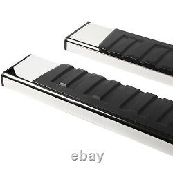 Nerf Bars Running Boards Fits Nissan Frontier Crew Cab 2005-24 Side Steps Silver