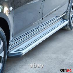 Nerf Bars Side Step Running Board for Mercedes GLK Class X204 2009-2015 Alu Gray