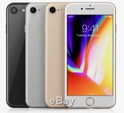 New Apple iPhone 8 64GB 256GB 4G LTE Factory Unlocked T-Mobile AT&T Verizon