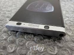 New BlackBerry KeyOne 32GB Silver GSM Unlocked Clean ESN Smartphone + More