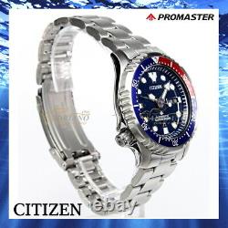 New Citizen NY0086-83L Promaster Aqualand Automatic Diver's 20 Bar Men Mares