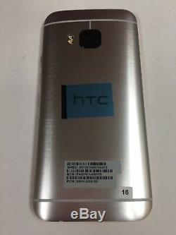 New HTC One M9 AT&T Unlocked 4G LTE 32GB 5 Android Smartphone Gold on Silver