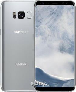 New In Box Samsung Galaxy S8 SM-G950U 64GB Arctic Silver AT&T T-Mobile Verizon