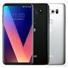 New LG V30 H932 T-Mobile Android 7 64GB 16MP Smartphone Black Silver