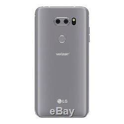New LG V30 VS996 V30 64GB Silver Verizon Wireless 4G LTE Smartphone