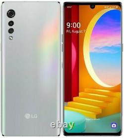 New LG Velvet 5G LMG900UM1 128GB Silver AT&T Unlocked Phone + Free Month Service