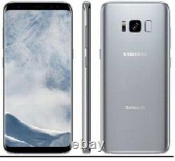 New Open Box Samsung Galaxy S8 G950U G950U1 Silver GSM Unlocked AT&T T-Mobile