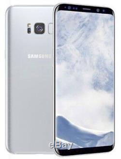 New Overstock Samsung Galaxy S8+ Plus SM-G955U 64GB Arctic Silver for Verizon