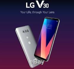 New UNOPENDED AT&T LG V30 H931 POLED 6.0 4G LTE Unlock Smartphone/64GB/Silver