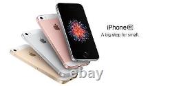 New in Sealed Box Apple iPhone SE 4.0 Verizon Sprint Smartphone/Silver/128GB