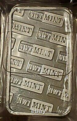 Northwest Territorial Mint 5 oz Silver Bar. 999 Fine Silver (qty 1)