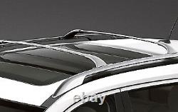 OEM NEW Roof Rack Cross Bar Kit 2pc Silver 2014-2020 Nissan Rogue 999R1-G2500