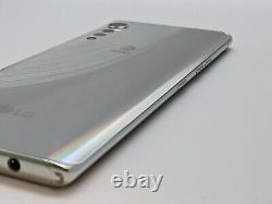 Open Box LG Velvet 5G LM-G900UM GSM AT&T + Cricket 128GB Aurora Silver