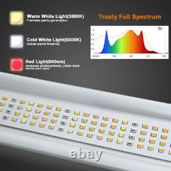 Phlizon 450W 640W 1000W Foldable LED Grow Light Full Spectrum for Hydroponics UL